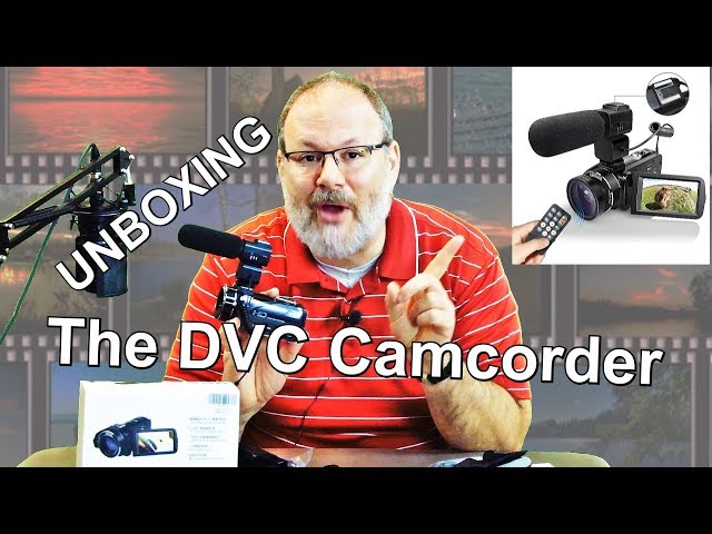 DVC Digital Video Camera(機種名不明) UNBOXING and REVIEW of the DVC Digital Video Camera Camcorder with