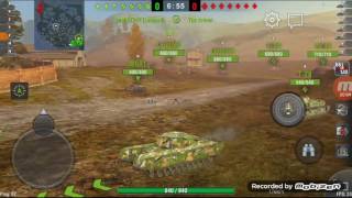 World of tanks Blitz. Черчиль|||