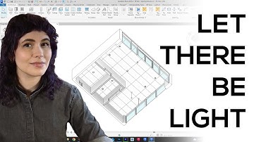 Revit - Introduction to  Hosted Geometry: Lighting Fixtures