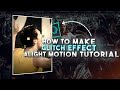 Alight motion  ae like glitch effect tutorial  how to make ae inspired glitch effect on amp 