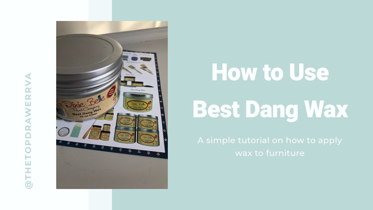 How To Use Best Dang Wax in Clear 