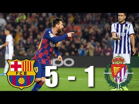 Barcelona vs Valladolid [5-1], La Liga 2019/20 – MATCH REVIEW