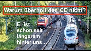 Wo bleibt der ICE? Er hätte uns schon längst überholen müssen! ... in der Zwischenzeit - Signalkunde