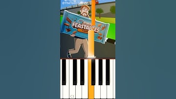 Mr.Beast Running With Bigger And Bigger @TheToonTubers - EASY Piano Tutorial