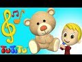 Canción y Karaoke en Ingles | oso de peluche | Aprender inglés para niños y bebés con TuTiTu