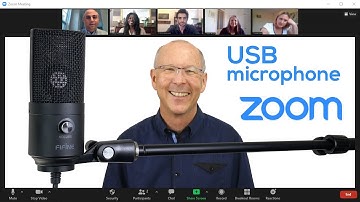Best Zoom Audio Settings Using a USB Microphone | FIFINE USB K669B