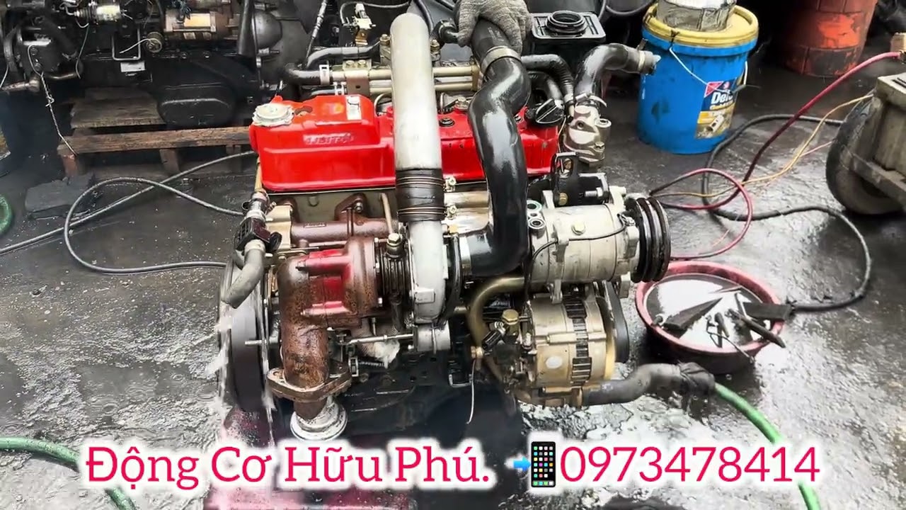 Động Cơ ISUZU 4JB1 nắp cò cam bán về An Giang hàng vẫn còn ae cần lh nhé