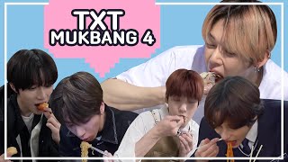 [TXT EATING] 먹방 투게더 4💖 ㅣ TOMORROW X TOGETHER MUKBANG 4 l 투모로우 바이 투게더 먹방 모음