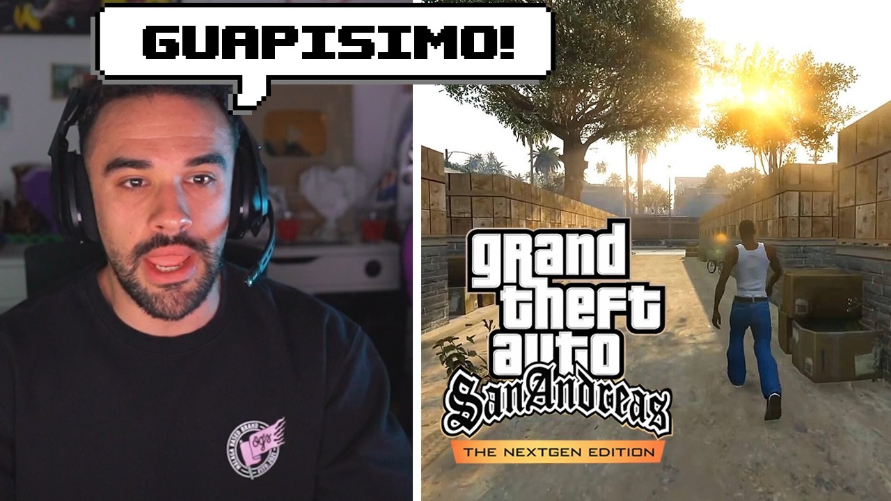 IlloJuan reacciona a GTA San Andreas NextGen hecho desde 0 en el motor de GTA 5