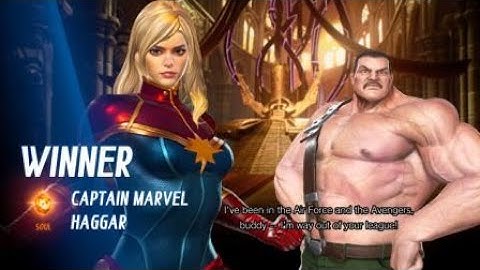 MARVEL VS. CAPCOM: INFINITE Haggar and Captain Marvel vs. Ultron Sigma
