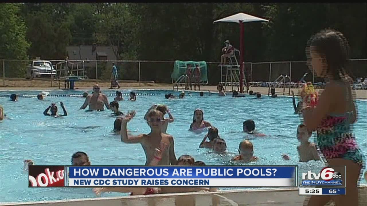 CDC study: Many public pools have poop - YouTube