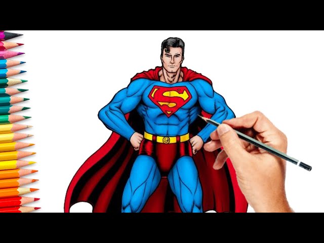 Aggregate more than 151 superman sketch super hot