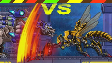 Lắp ráp robot Khủng long chiến đấu - Robot Bee VS Robot Angry Bear