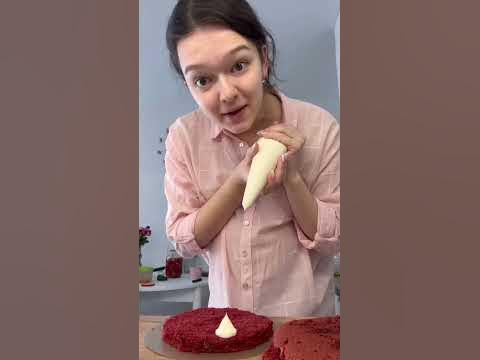 Крем для «Красного бархата» - YouTube