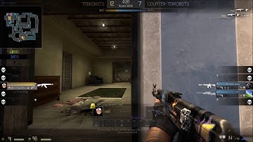 180 turn on hs on mirage CSGO