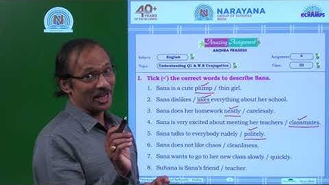 AP CLASS III ENGLISH ASSGINMENT KEY