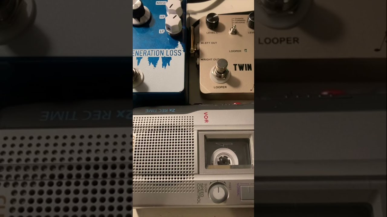 Tapeloop w/ Rowin Twin Looper & Cooper FX Generation Loss