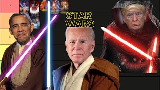 US Presidents make a Star Wars tier list.