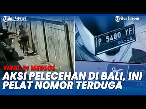 Viral, Aksi Tak Pantas Terjadi di Bali dan Terekam CCTV, Ini Pelat Nomor Motor Terduga Pelaku