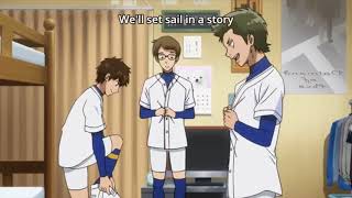 Diamond no ace Sawamura and Kuramochi singing