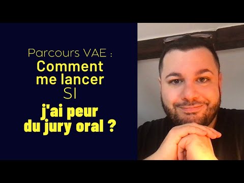 Parcours VAE : Comment me lancer si j'ai peur du jury oral ?