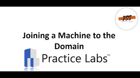 Joining a machine to the newly created domain controller