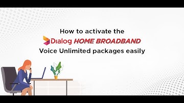 How to activate the Voice Unlimited Package on a Dialog Home Broadband account