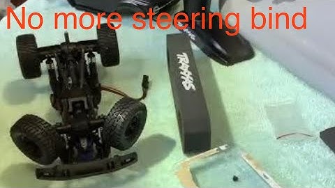 Steering mod! Traxxas TRX4M Installing all metal steering control arm and servo Horn