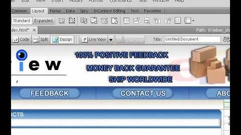 How To Create Ebay Store - Finishng Layout - Lesson6