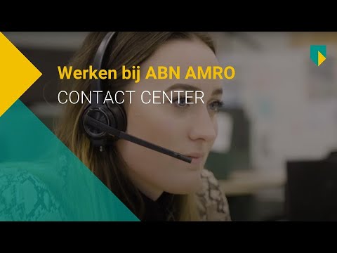 ABN AMRO - Werken bij Contact Center