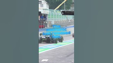 Close Call in the Pit Lane 🤏👀 #Shorts