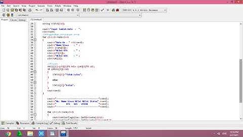 APLIKASI FUNGSI ARRAY, STRING, DAN STRUKTUR MENGGUNAKAN PROGRAM DEV C++