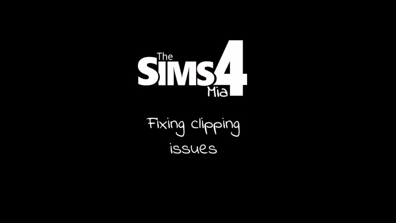 Sims 4 Custom Animations How To Fix Clipping Youtube