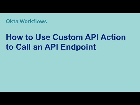 How to Use Custom API Action to Call an API Endpoint