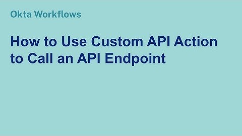 How to Use Custom API Action to Call an API Endpoint