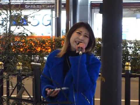 堀切千色「三日月」(絢香)、梅田周辺、２１.０１.０７