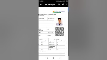 Jee main jan2020 result without server/security pin problem