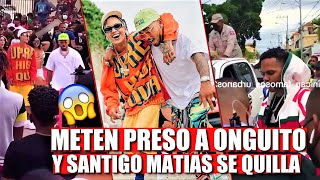 SE LLEVAN PR3S00 A ONGUITO POR GRABAR VIDEO CON OZUNA LLENO DE GENTE Y SANTIAGO SE LLENA FE0000