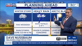 WINTER STORM UPDATE: Ice, Heavy Rain, and Storms This Weekend Across Alabama - CBS42 News @ 10pm