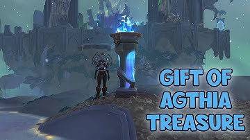 WoW Shadowlands - How To Get To The Gift of Agthia Treasure | Bastion