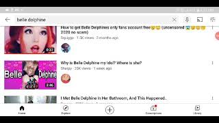 Celebrity Belle delphine was banned Wealth