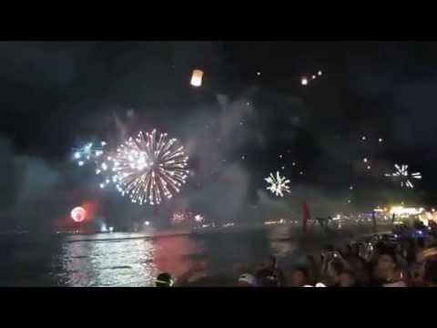 ARKbar New Years Eve Countdown 2012, Chaweng Beach, Koh Samui,