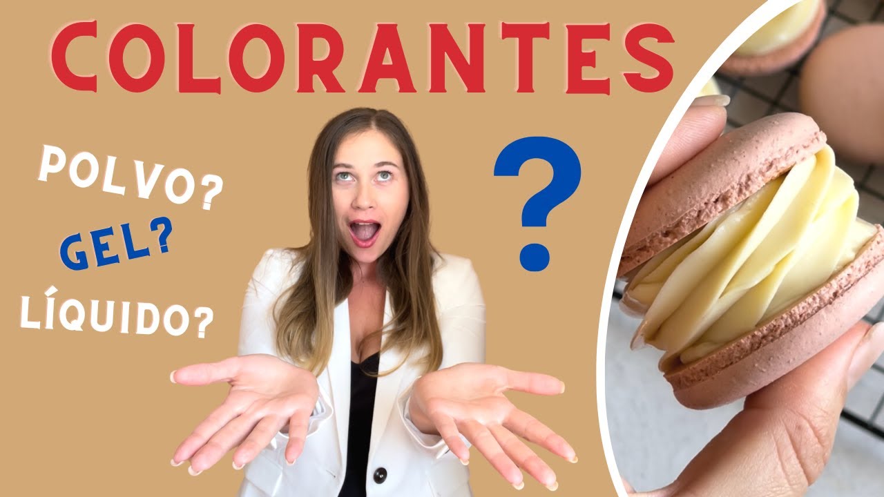 ¿Qué COLORANTE se usa para los MACARONS?