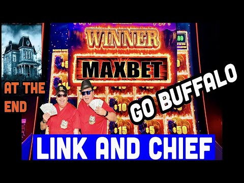 BUFFALO LINK SLOT!💰YES! GOT PAID! MAX BET SLOTS 💰BUFFALO CHIEF MINOR! GO BUFFALO!
