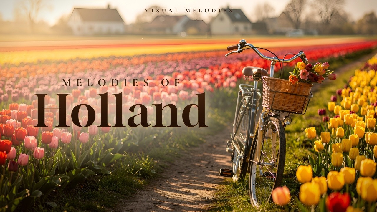 Traditional Dutch Music with Beautiful Travel Views of the Netherlands Holland