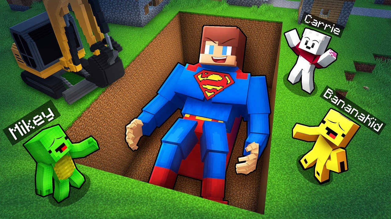 How Did Mikey Find Superman JJ in Minecraft? Maizen