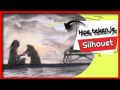 Video: Hoe Teken Je Een Silhouet