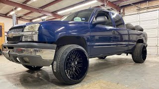 2001 Chevy 24x14 Luxx offroad wheel 305/35/24