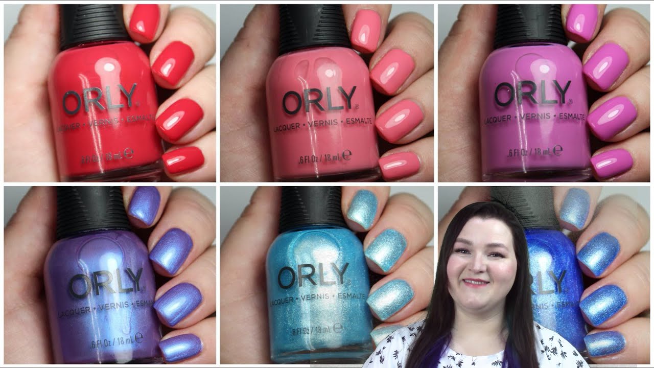 Orly GelFx Swatch - YouTube