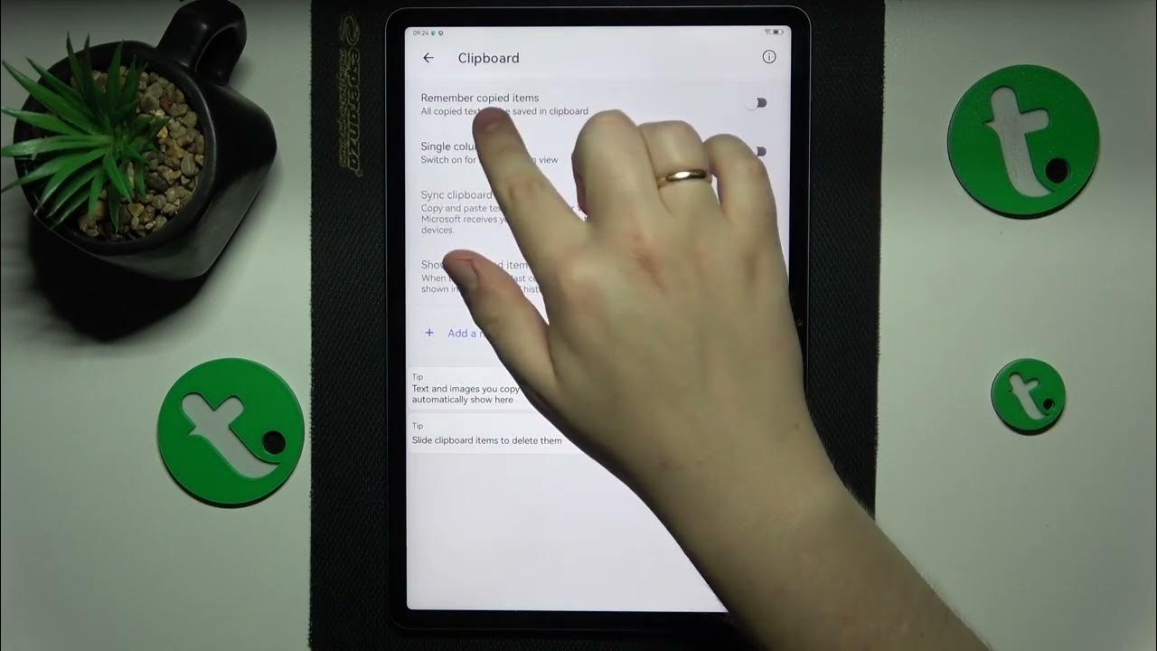 How to Activate the Keyboard Clipboard on HUAWEI MatePad 11.5 Gboard YouTube